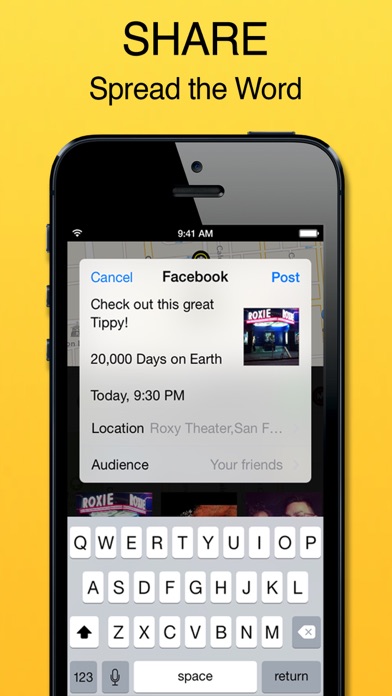TimePlace — Share with friends